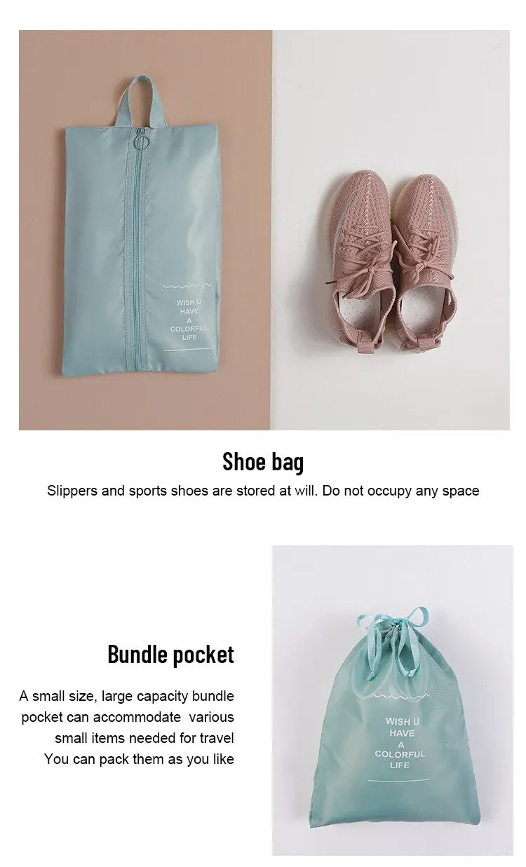 Travel Organizer Storage Bags (8pcs/set)