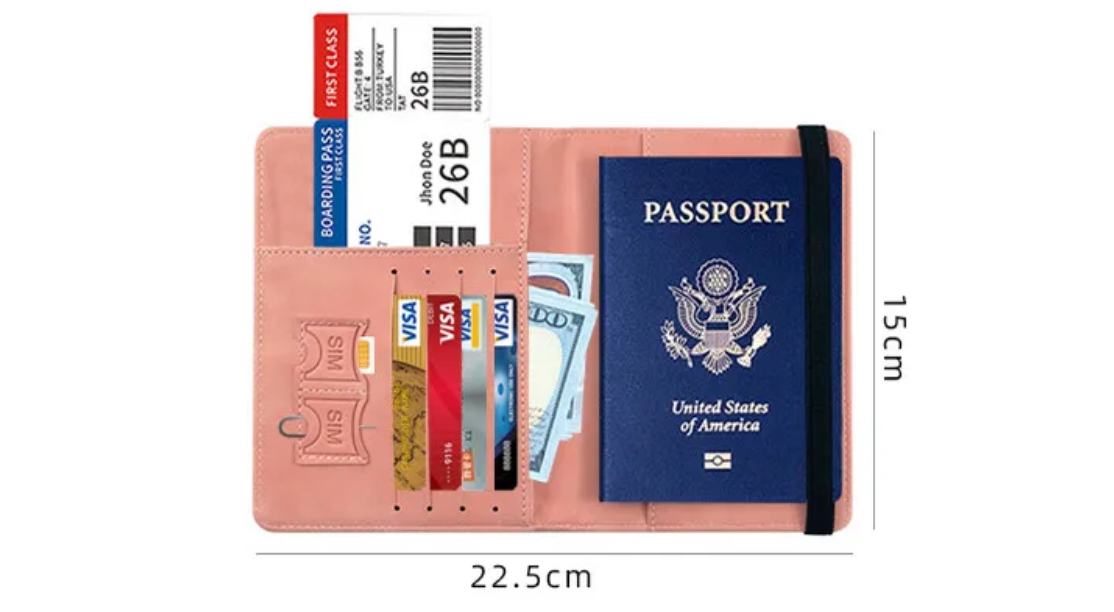 Multi-Functional Passport Holder & Travel Wallet