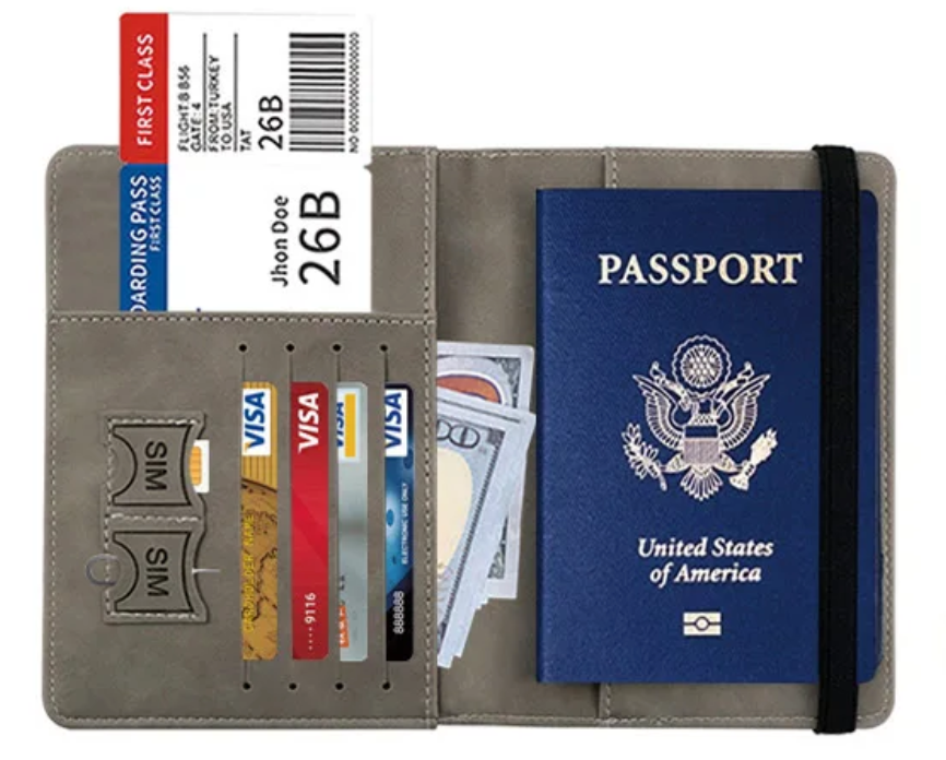 Multi-Functional Passport Holder & Travel Wallet