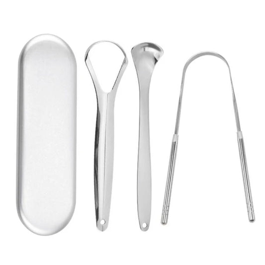 Travel Size Tongue Scraper Kit